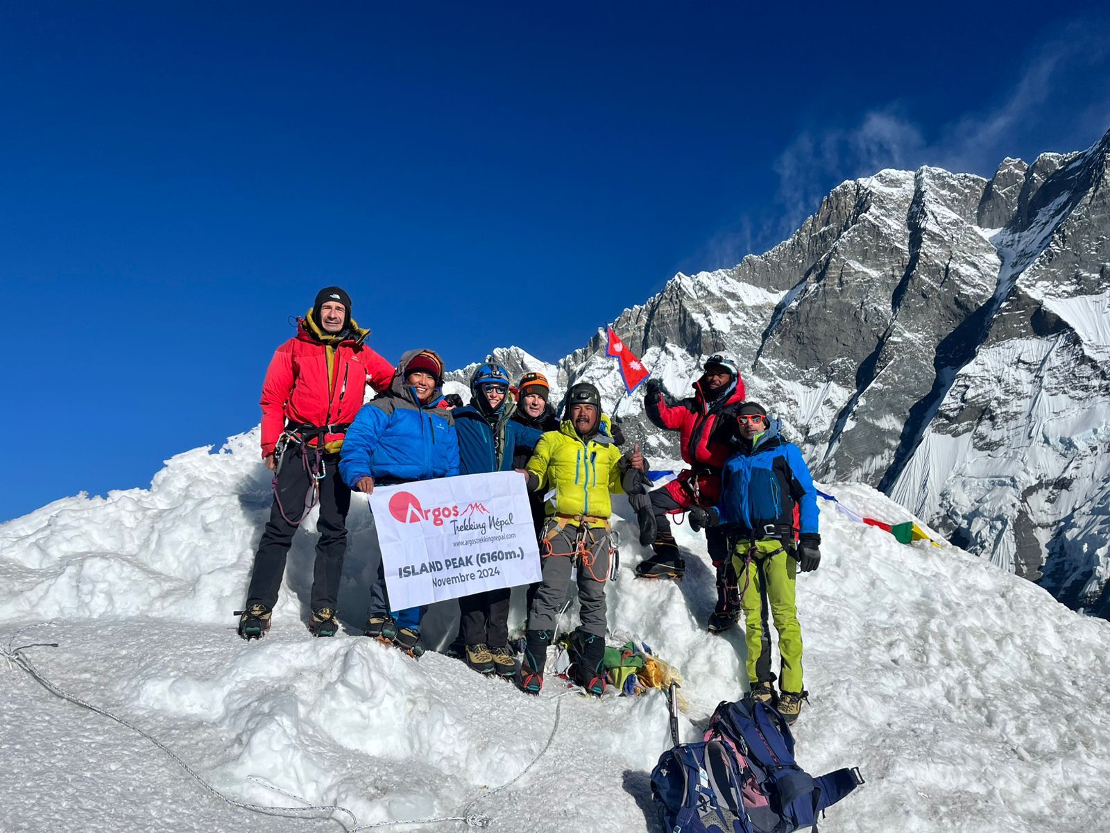 Three Passes Trek and Island Peak Climb image
